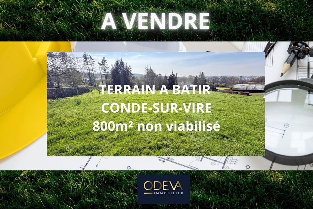 Terrain CONDE SUR VIRE (50890) ODEVA IMMOBILIER
