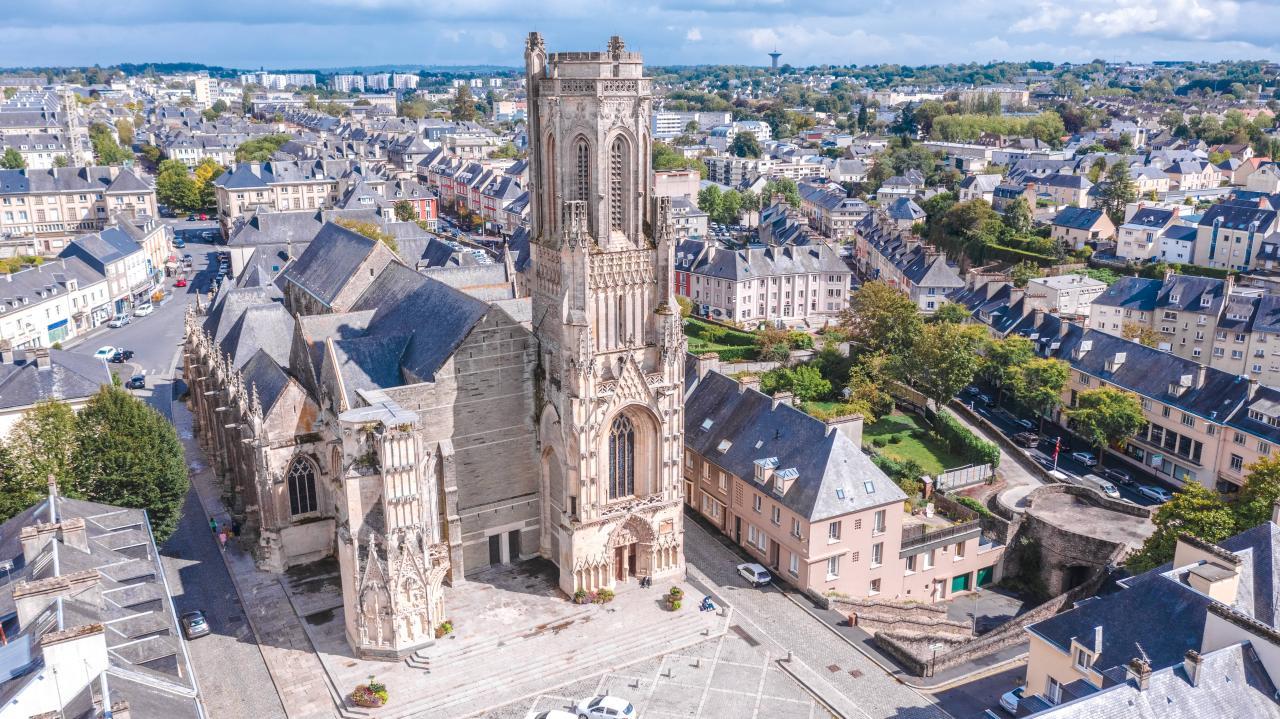 Vue de Saint-Lô (50000)